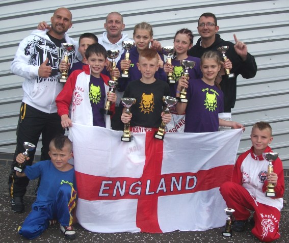 K.9 Fighters Win Medals for England
