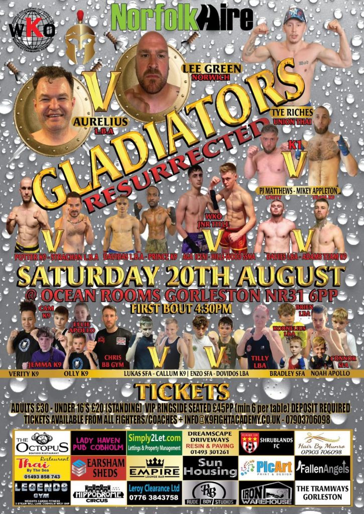 K9 Gladiators Resurrected show