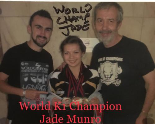 World K1 champion Jade