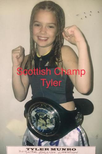 Scottish champ Tyler