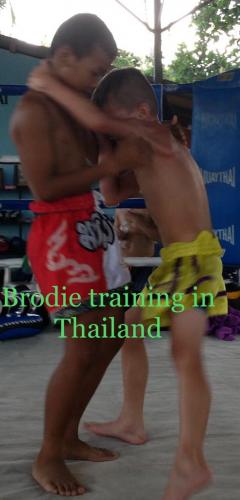 Brodie at Jitpackdee Gym Thailand
