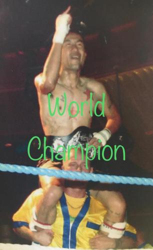 World champion Bin Tyler