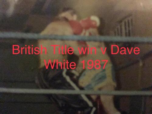 Dave Munro beating Dave White in 1987