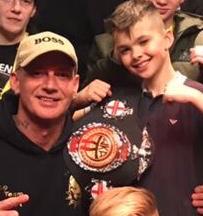 Muay Thai Area Champ Brodie Munro with Dad